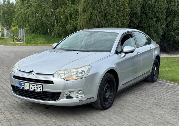 Citroen C5 cena 8000 przebieg: 201000, rok produkcji 2009 z Hrubieszów małe 232